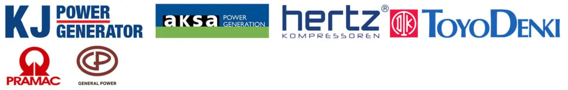 Электрогенераторы KJ Power Generator, AKSA, HERTZ, TOYO, Pramac, General Power.
